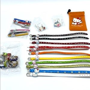 Hello Kitty jewelry lot bracelets earrings ring